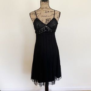 VISION crochet top formal vintage midi summer dress